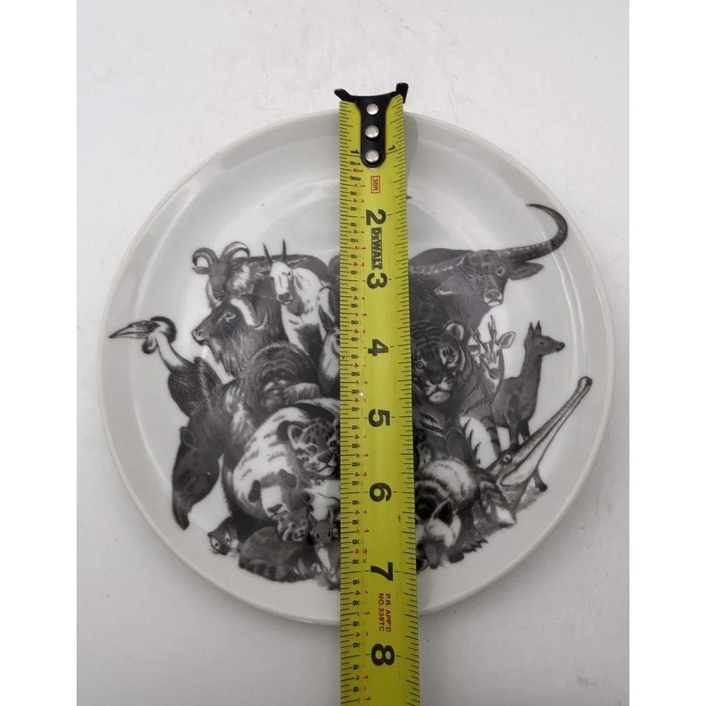 Albert Kessler & Co Japan Wildlife Animals Collector Display Plate 7.5